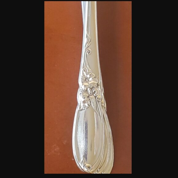 White Orchid Silverplated Flatware Set – Oneida Community Plate, 41 Pieces - Picture 5 of 6